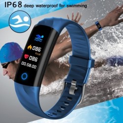 Smart Watch - sports bracelet - Bluetooth - fitness tracker / blood pressure / heart rate monitor - IP68 waterproofSmart-Wear