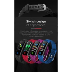 Smart Watch - sports bracelet - Bluetooth - fitness tracker / blood pressure / heart rate monitor - IP68 waterproofSmart-Wear
