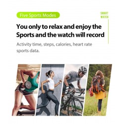 SmartWatch - sports bracelet - Bluetooth - blood pressure / sleep monitoring - waterproofSmart-Wear