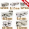 N35 - neodymium magnet - mini round disc - 6 * 1mm - 6 * 20mm - 100 piecesN35