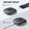 Anker PowerConf - Bluetooth Speakerphone - conference speaker - with 6 microphones - voice pickup - 24h call timeBluetooth sp...