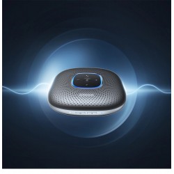 Anker PowerConf - Bluetooth Speakerphone - conference speaker - with 6 microphones - voice pickup - 24h call timeBluetooth sp...