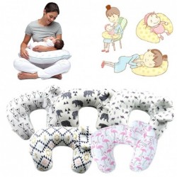 Breastfeeding pillow - with baby head protection cushion - U-shapedPillows