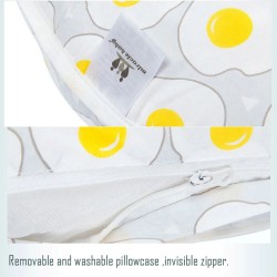 Breastfeeding pillow - with baby head protection cushion - U-shapedPillows