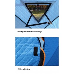 Winter warm tent - for ice fishing / camping - windproof - waterproof - anti-snow - large spaceTents