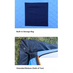 Winter warm tent - for ice fishing / camping - windproof - waterproof - anti-snow - large spaceTents