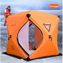 Winter warm tent - for ice fishing / camping - windproof - waterproof - anti-snow - large spaceTents
