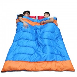 Double sleeping bag - with zipper - warm - waterproofSleeping bags