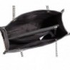 Retro shoulder bag - with rivets / chain strap - leatherHandbags