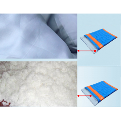 Double sleeping bag - with zipper - warm - waterproofSleeping bags