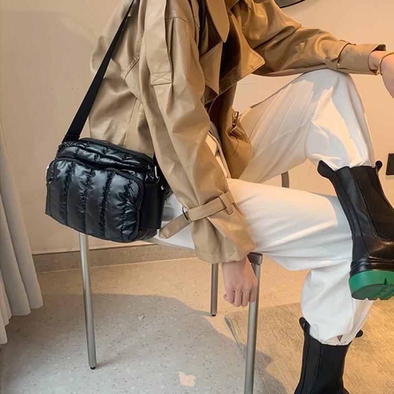 Small shoulder bag - nylon - wide strapBags