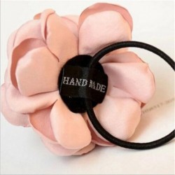 Elegant elastic hair band - with big roseHair clips