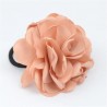 Elegant elastic hair band - with big roseHair clips