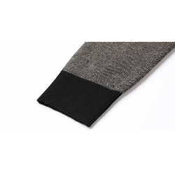 Fashionable warm men's sweater - knitted wool - geometric printHoodies & Sweatshirt
