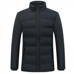 Warm winter jacket - quilted thick windbreakerJackets