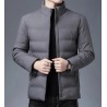 Warm winter jacket - quilted thick windbreakerJackets