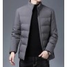 Warm winter jacket - quilted thick windbreakerJackets