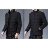 Warm winter jacket - quilted thick windbreakerJackets