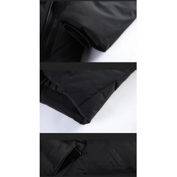 Warm winter jacket - quilted thick windbreakerJackets