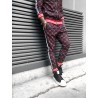 Fashionable sports tracksuit - sweatshirt with a zipper / long pants - slim fit - 3D printingPants