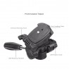 Z666 - professional aluminum camera tripod - portable - with Pan head - for Canon DSLR cameraTripods & stands