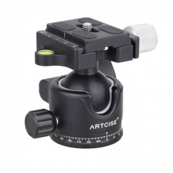 EB36 - tripod ball head - low profile - quick release plate - 15kgTripods & stands