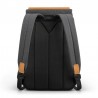 Fashionable backpack - bag for 15'' laptop - with USB charging port - waterproofBackpacks
