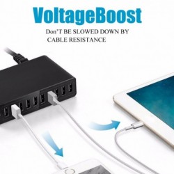 Multiple ports USB charger - fast charging - 5 / 6 / 10 ports - 60WChargers