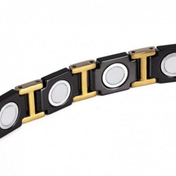 Magnetic bracelet - black ceramic tungsten steel - unisex - radiation protectionScreen Protectors