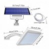 Outdoor garden wall light - waterproof solar lamp - adjustable - 48 LEDSolar lighting