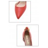 Elegant high heel pumps - with a metal ankle chainHigh heels