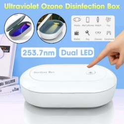 Universal disinfection box - sterilizer - for phones / face masks / toys - UV light - with USB cableMouth masks