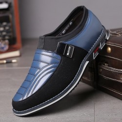 Elegant classic men's shoes - slip onShoes