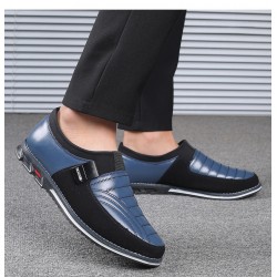 Elegant classic men's shoes - slip onShoes