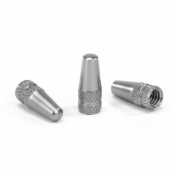Bicycle wheel valve - aluminum cap - dust covers - 5 piecesBicycle
