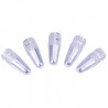 Bicycle wheel valve - aluminum cap - dust covers - 5 piecesBicycle