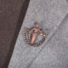 Peace Woman - lawyer badge - metal broochBrooches