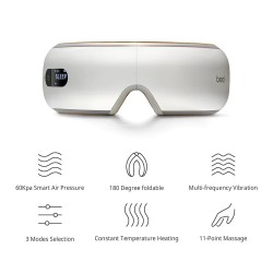 isee 4 - electric eye massager - vibration - heating - fatigue / dark circles removalSleeping