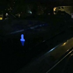 Universal tire valves - luminous - for cars / bicycles / motorcycles - penis shaped - 4 piecesWheel parts