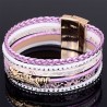 Multilayer bracelet - with crystals / magnetic buckleBracelets