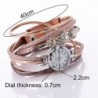 Vintage multilayer bracelet - with a round watch / crystalsBracelets