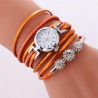 Vintage multilayer bracelet - with a round watch / crystalsBracelets