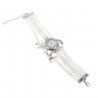 Retro multilayer bracelet with a watch - birds / tree of lifeBracelets