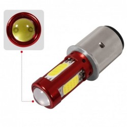Motorcycle light bulb - LED BA20D H6 - Hi/Lo Beam - 12V-80VLights