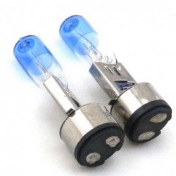 Motorcycle light bulb - BA20D - 50W - 12V - 2 piecesLights
