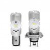 Motorcycle light bulb - LED CREE - H4 - BA20D - DC 9V~85V - 20W 1400LM - 6500KLights