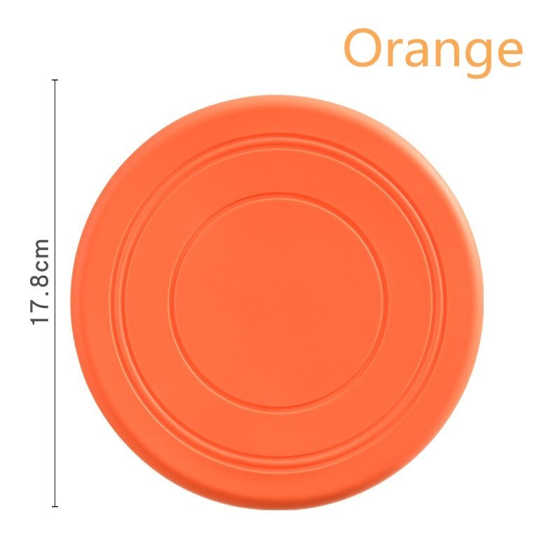 Soft silicone flying saucer - non-slip - dogs training toyTraining