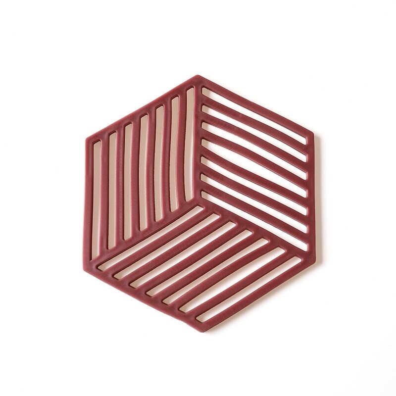 Silicone coaster - heat-insulation mat - for tablewareCutlery