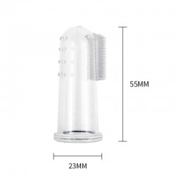 Soft finger toothbrush - for dogs / cats teeth cleaningCare