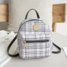 Small plaid backpack - shoulder bagBackpacks